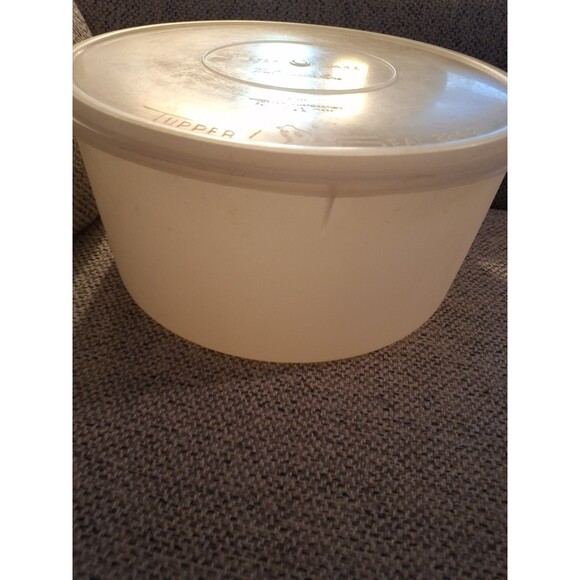 Tupperware Carry All Round Cake Pie X-Large Container 256-1‎ Tupper Seal Lid 224 - Picture 2 of 6